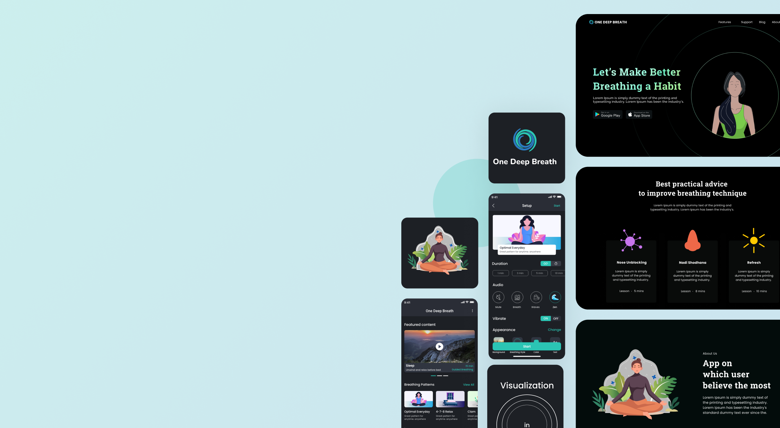 Let's Make Better Breathing a Habit background Let's Make Better Breathing a Habit