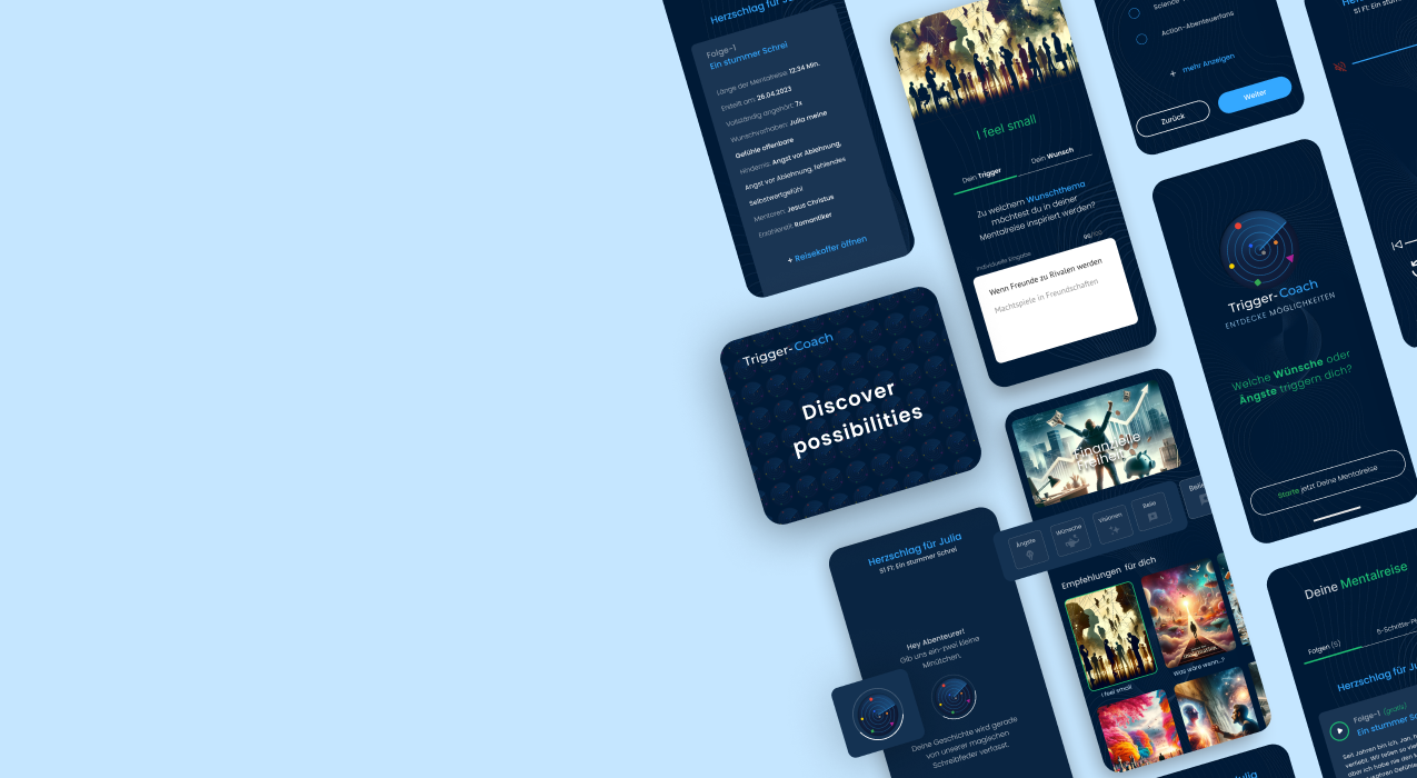 Trigger coach Discover possibilities background Trigger coach Discover possibilities