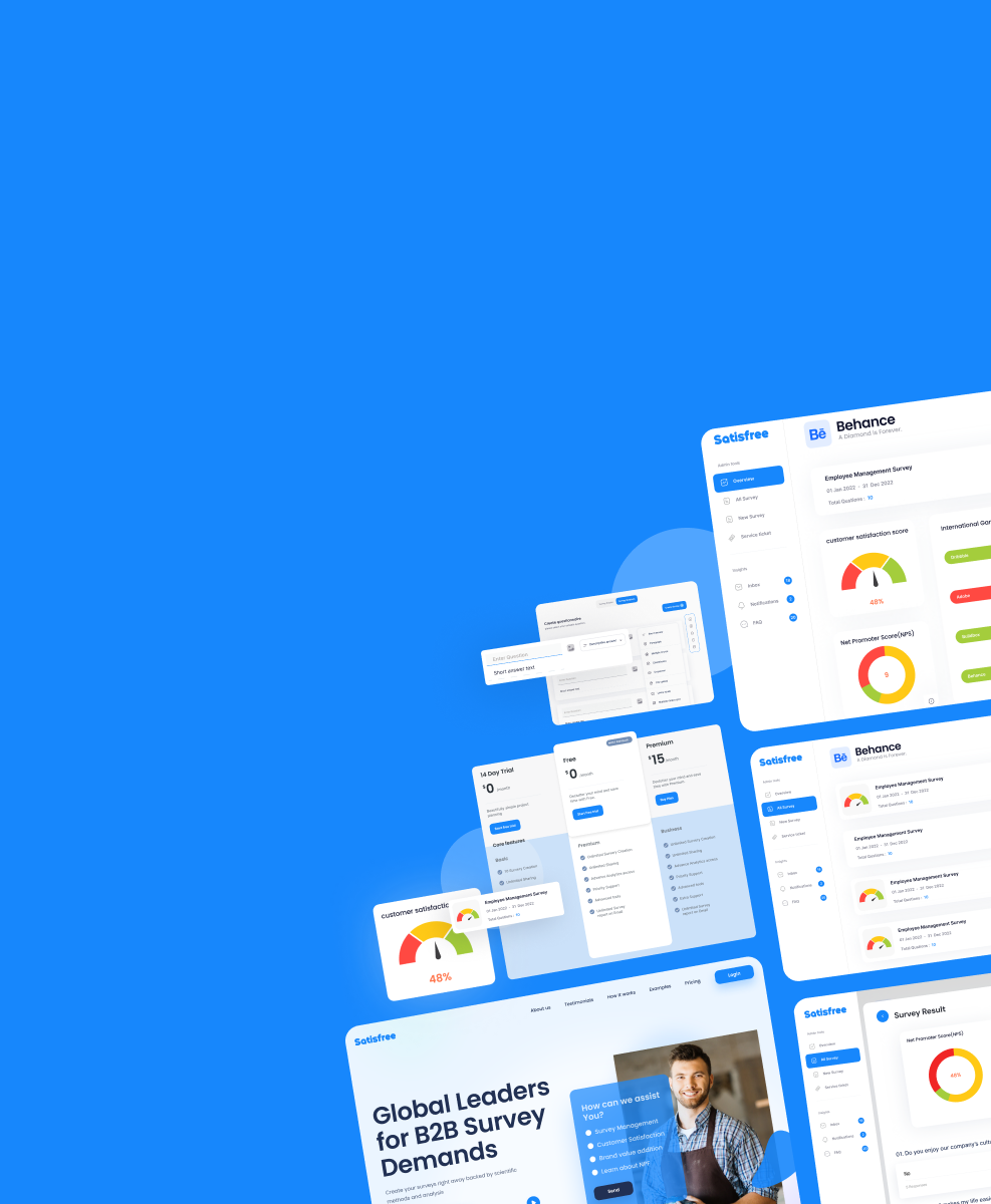 Global Leaders for B2B Survey Demands background Global Leaders for B2B Survey Demands