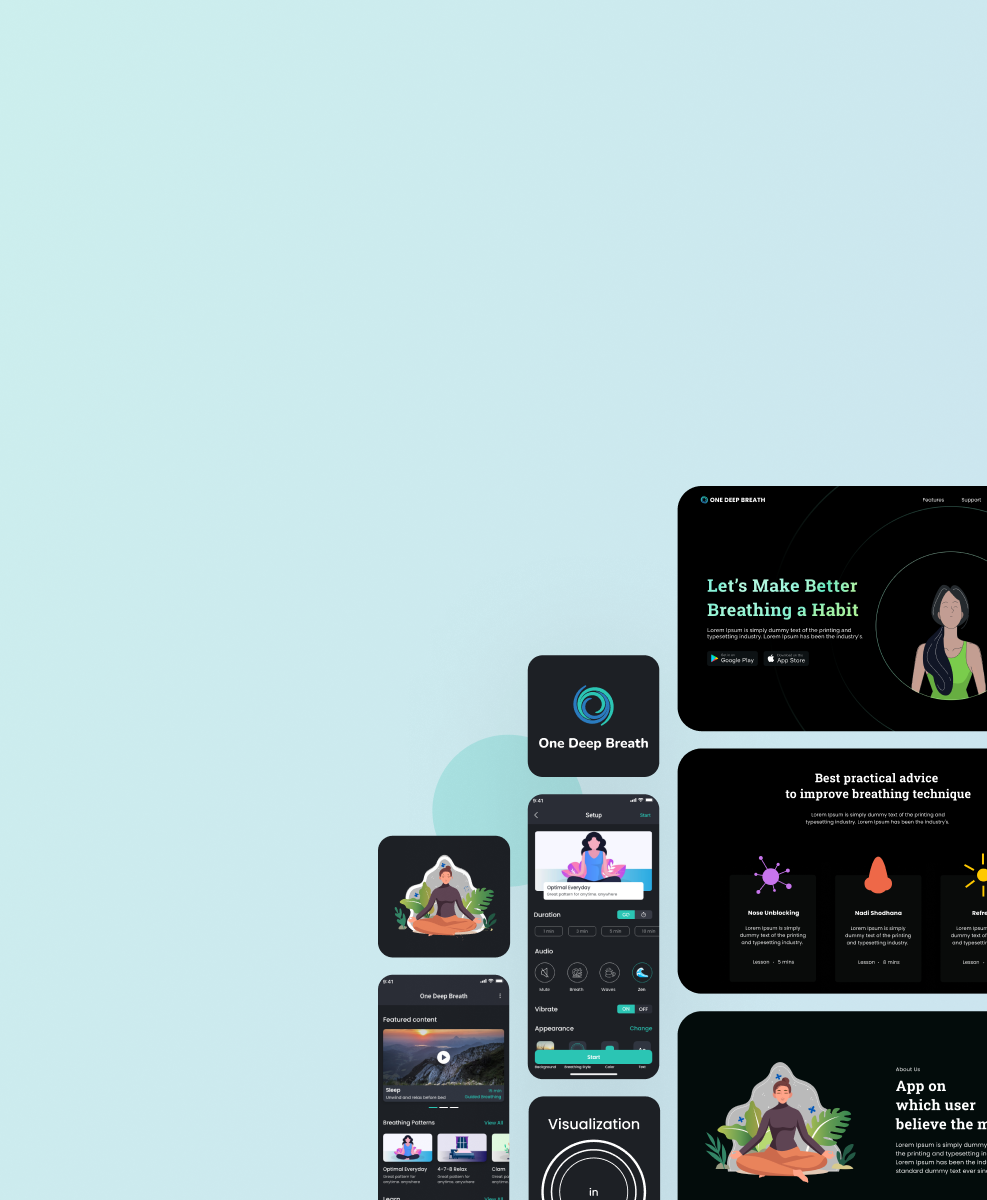 Let's Make Better Breathing a Habit background Let's Make Better Breathing a Habit